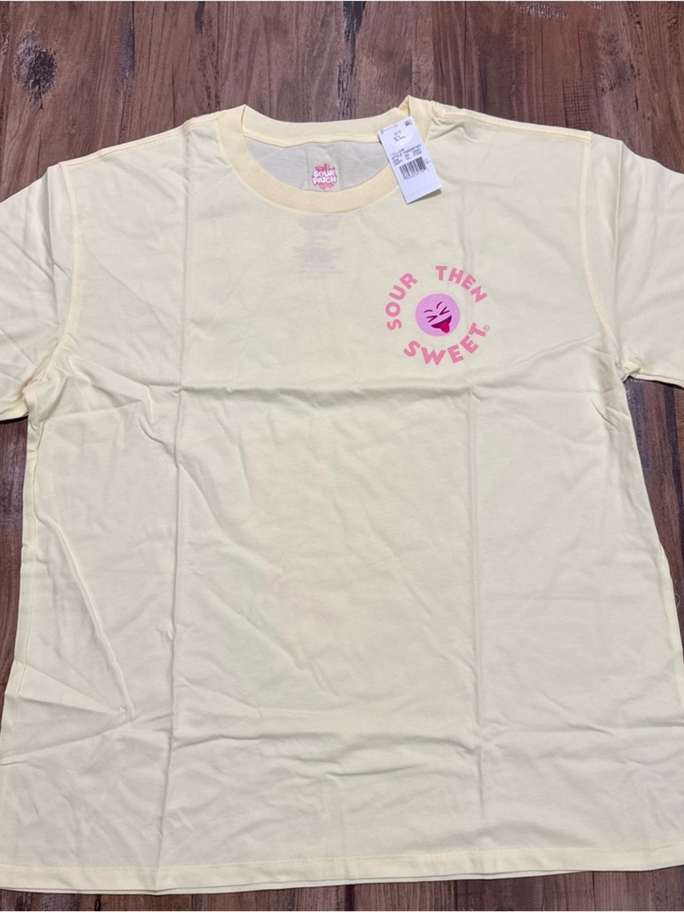Sour Then Sweet Graphic Tee - Yellow & Pink
